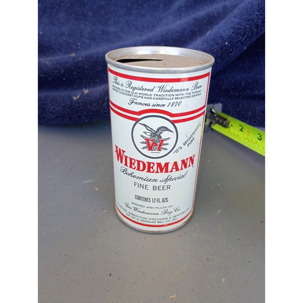 Wiedemann Bohemian Special Pull Tab Lot Of (3) 2 Red,‎ 1 Orange Label 1960-70